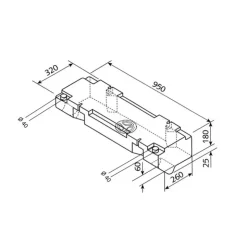 Fusion | WaterTank FUSION Réservoir 45 L VW T2/T3 - EV 1003