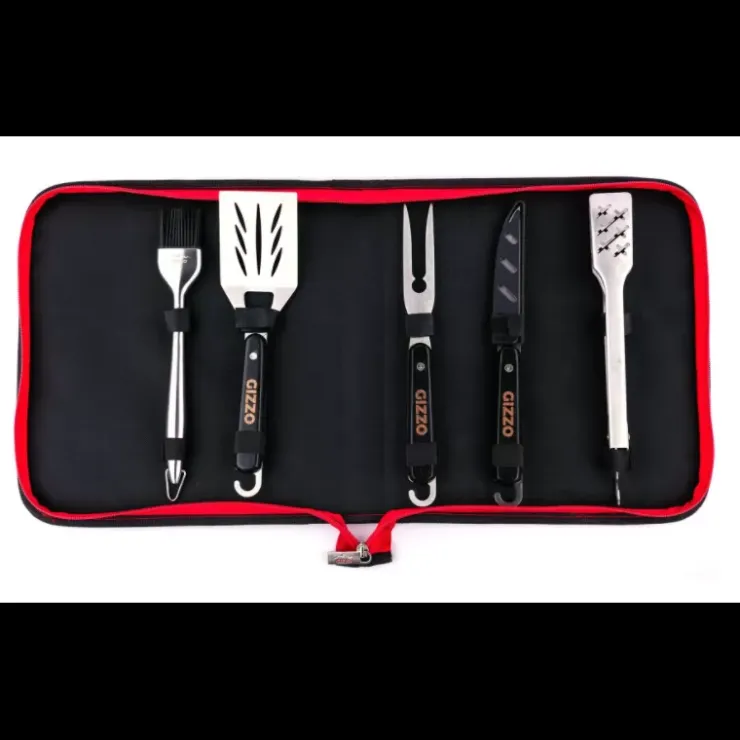 Outlet GIZZO Set de couverts pour barbecue