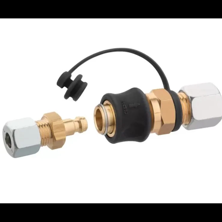 New Gok Raccord rapide RVS 8 x STN et SKU x RVS 8