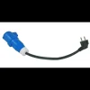 New Haba Adaptateur femelle CEE P17/Mâle standard