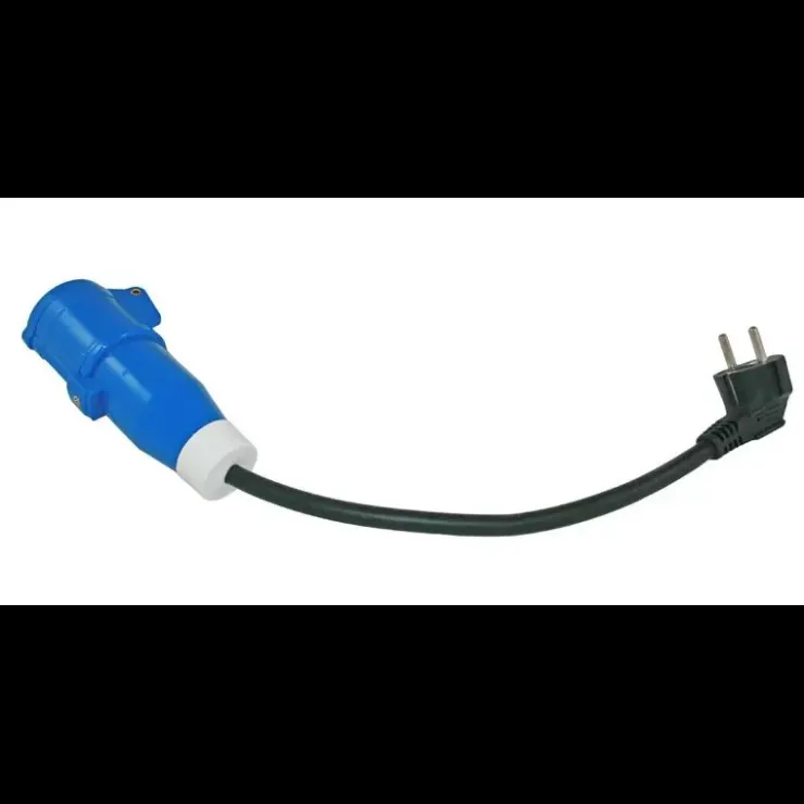 New Haba Adaptateur femelle CEE P17/Mâle standard