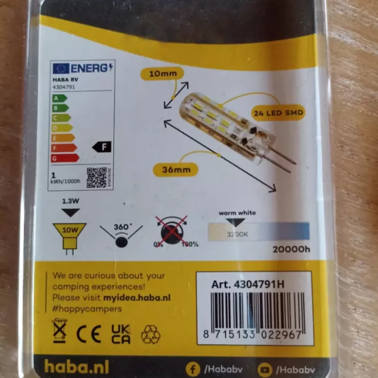 Best Haba Ampoule LED G4