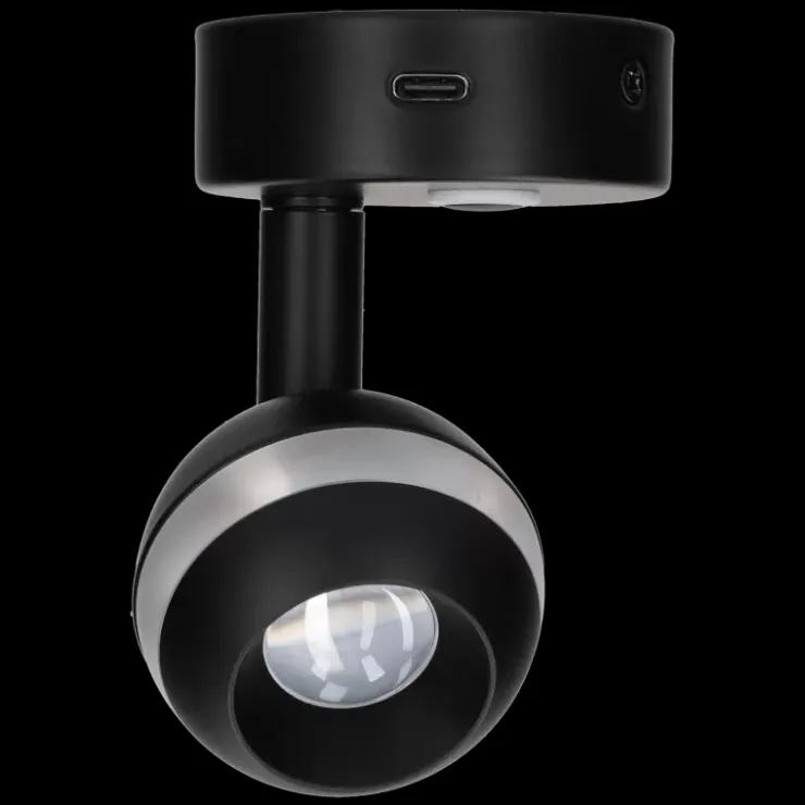 Online Haba Arsie Spot LED noir avec USB-C
