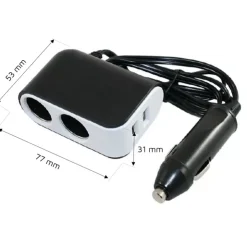 Haba Multiprise allume-cigare/USB