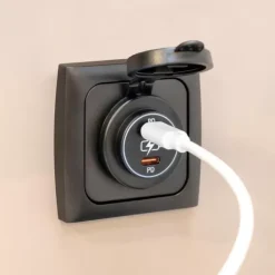 New Haba Power Line Chargeur 2 x USB C | PD 60W gamme DC