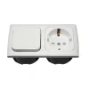 New Haba Prise & interrupteur 230V C-Line