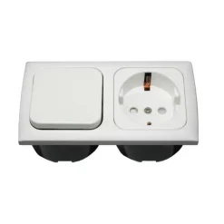 New Haba Prise & interrupteur 230V C-Line