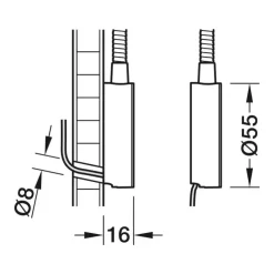 New Hafele Liseuse flexible 12 / 24V