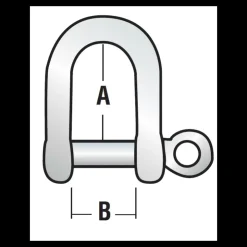 Outlet Harken Manille longue 5 mm