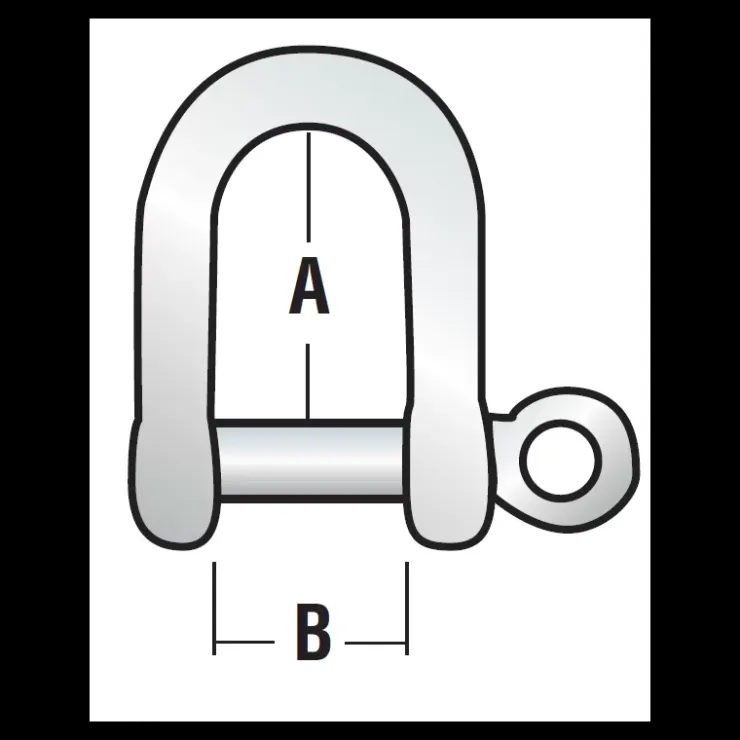 Outlet Harken Manille longue 5 mm