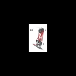 New Harken Poulie triple + 1 émerillon coinceur Carbo Ratchet