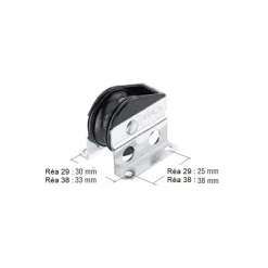 Discount Harken Small Boat Bullet simple verticale