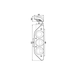 Sale Hella Feux arrières Caraluna Modular
