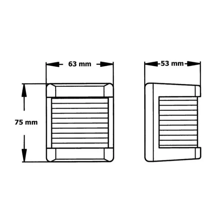 Outlet Hella Feux série 3562 blanc - 12m