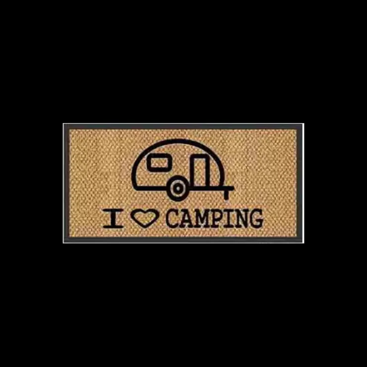 Hot Holiday Travel Paillasson I love Camping | Caravane