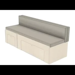 Online H2R Matelas pour lit peigne Simple Vans 120 cm