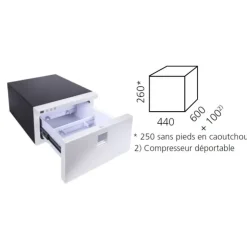 New Isotherm Drawer DR 30 White