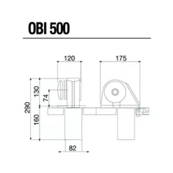 Best ItalWinch Obi 500 | 500 W | 6 mm