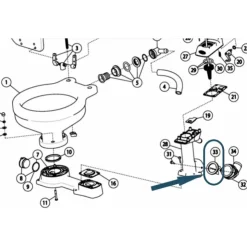Online Jabsco Valve canard WC marins