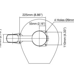 Online Jabsco WC Twist'n'lock compact