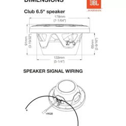 Best JBL Club Marine 6 | Paire de Haut-Parleurs 6,5