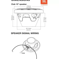 New JBL Club Marine 10 | Subwoofer 10