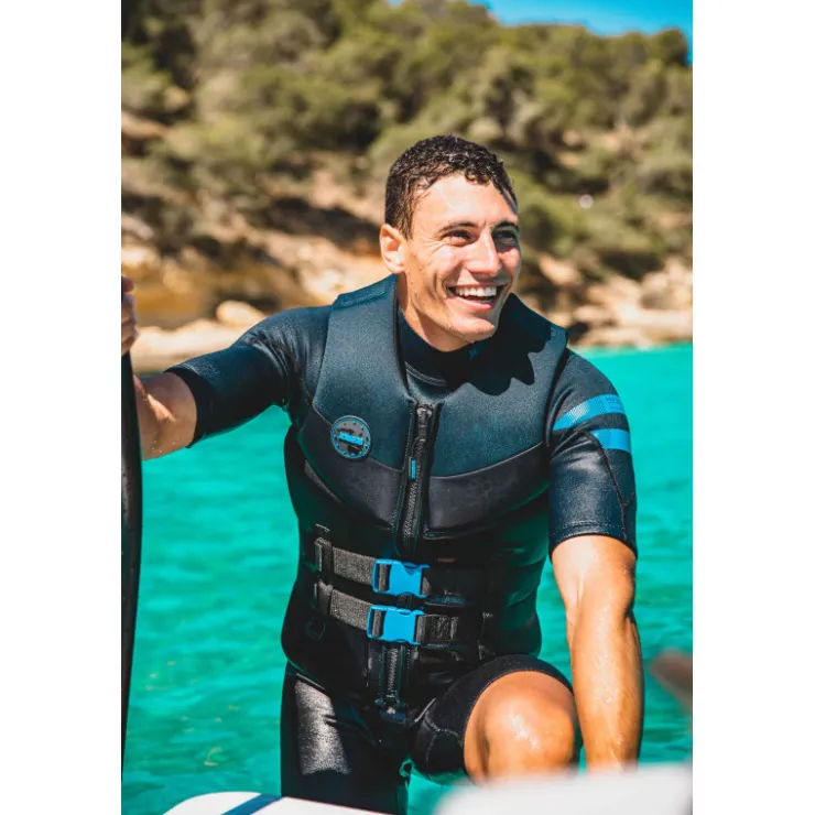New JOBE Gilet de sauvetage néoprène homme | Bleu