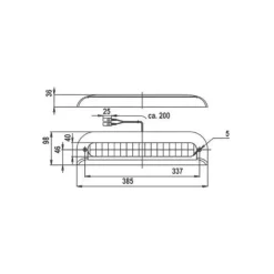 Online Jokon 3ème feu stop 385 x 97 x 40 mm