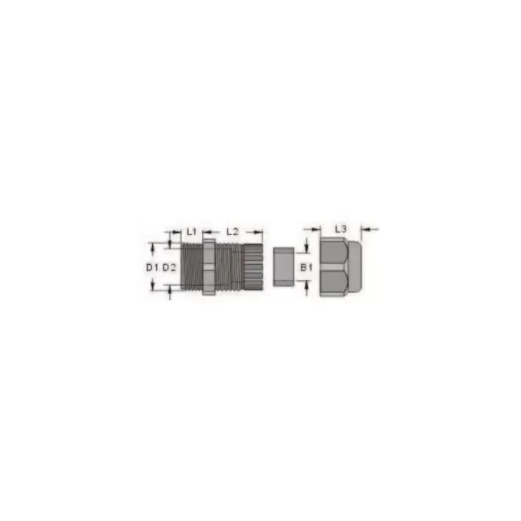 Discount KSS Presse-étoupe pour fil ø 3 à 6,5 mm