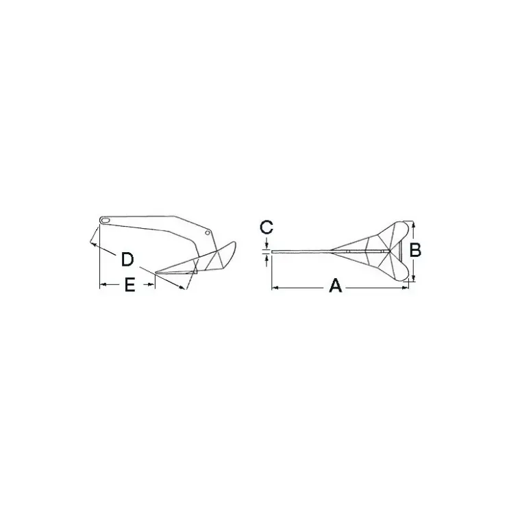 Clearance Lewmar Ancre Delta