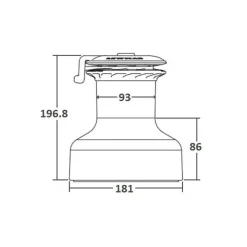 Outlet Lewmar Evo 50 ST