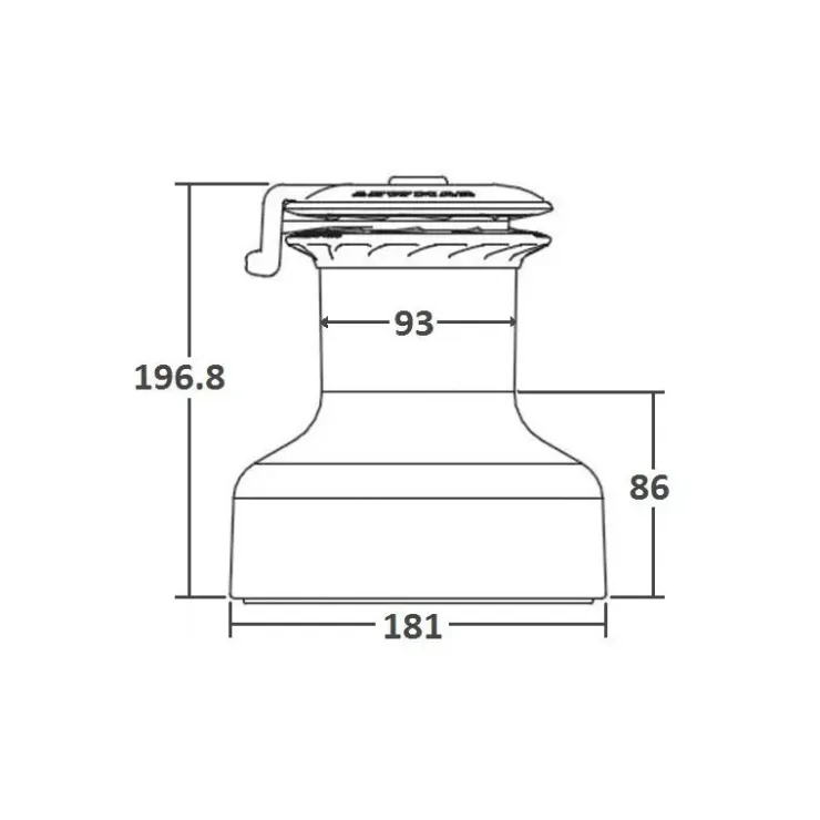 Outlet Lewmar Evo 50 ST