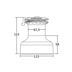 New Lewmar Winch Evo 15 ST