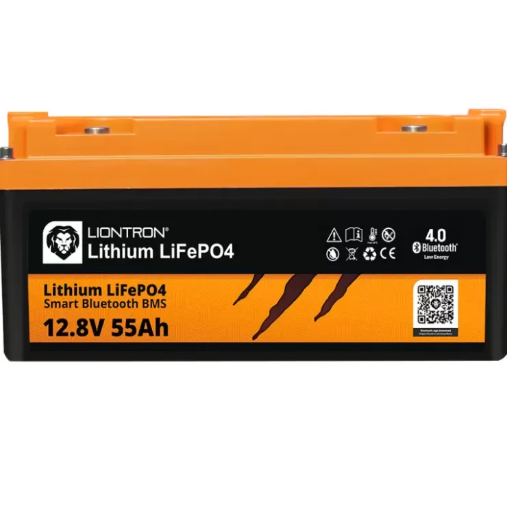Discount Liontron Batterie lithium 12V - 55 Ah - 704 Wh | Bluetooth
