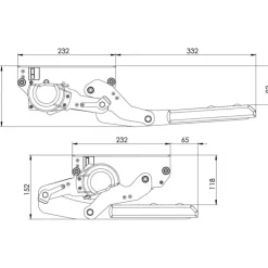 Outlet Lippert Components LIPPERT Marchepieds Serie S
