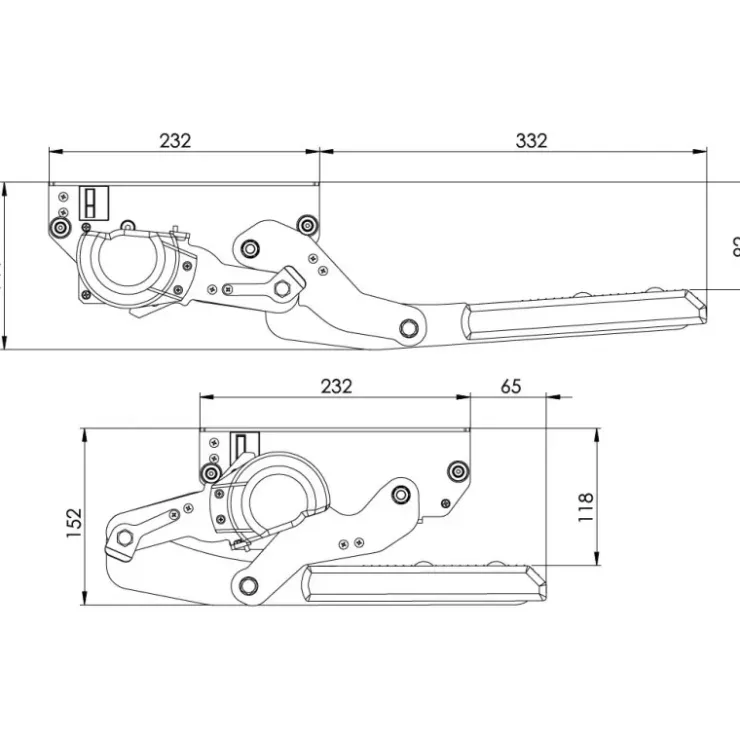 Outlet Lippert Components LIPPERT Marchepieds Serie S