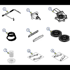 Lippert Components LIPPERT Pièces détachées marchepieds Project 2000