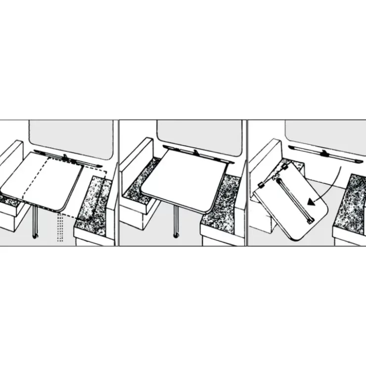 Best Lippert Components LIPPERT Pin | Fixation plateau coulissant sur paroi