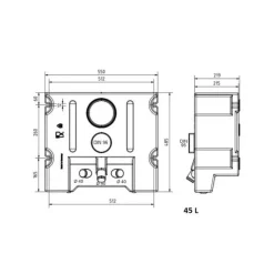 Discount Lippert Components LIPPERT Réservoir d’eaux propres ou usées