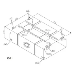 Discount Lippert Components LIPPERT Réservoir d’eaux propres ou usées
