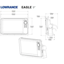 Hot Lowrance Eagle 9 TripleShot HD