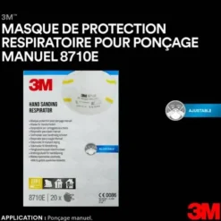 Hot 3M Boîte de 20 masques FFP1 | 8710E