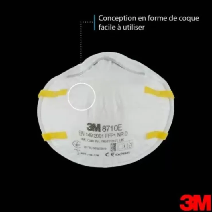 Hot 3M Boîte de 20 masques FFP1 | 8710E
