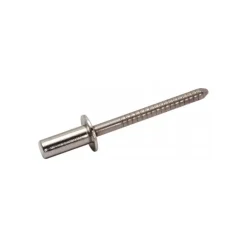 Hot Marinox Rivet tête plate alu/acier | ø 4 mm