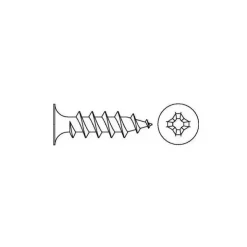 Hot Marinox Vis bois / agglo inox A4 T.F | ø 5 mm