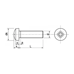 Discount Marinox Vis métaux + écrou inox A4 T.C Pozi | ø 3 mm