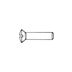 Best Marinox Vis métaux + écrou inox A4 T.F.B Fendue | ø 6 mm