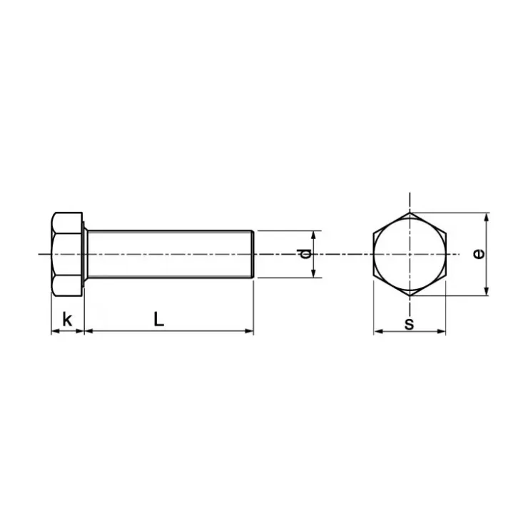 Hot Marinox Vis métaux + écrou inox A4 T.H | ø 6 mm