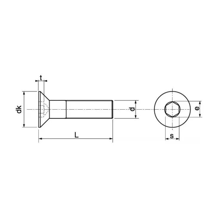 Marinox Vis métaux inox A4 T.F.H.C | ø 4 mm
