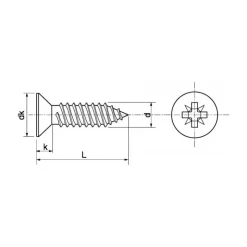 Online Marinox Vis tôle inox A4 T.F Pozi | ø 5,5 mm